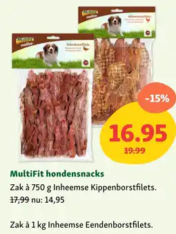 Maxi Zoo MultiFit hondensnacks aanbieding