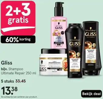 Etos Gliss aanbieding