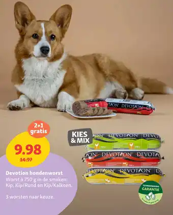 Maxi Zoo Devotion hondenworst aanbieding