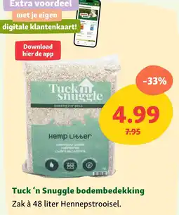 Maxi Zoo Tuck 'n Snuggle bodembedekking aanbieding