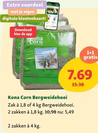 Maxi Zoo Kona Corn Bergweidehooi aanbieding