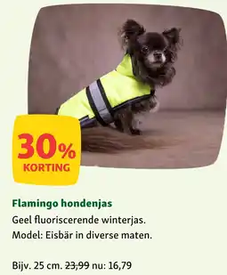 Maxi Zoo Flamingo hondenjas aanbieding