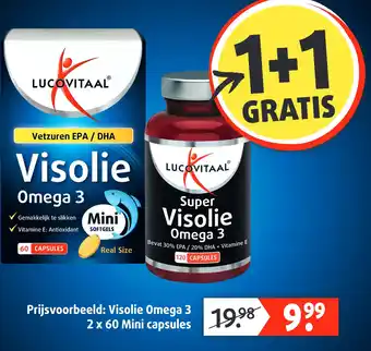 Lucovitaal Visolie Omega 3 aanbieding