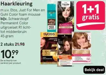 Etos Haarkleuring aanbieding