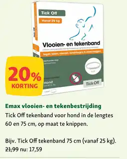 Maxi Zoo Emax vlooien- en tekenbestrijding aanbieding