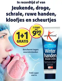 Lucovitaal Winter handen Wonder crème aanbieding