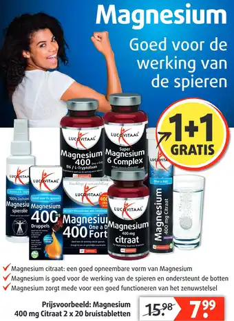 Lucovitaal Magnesium aanbieding