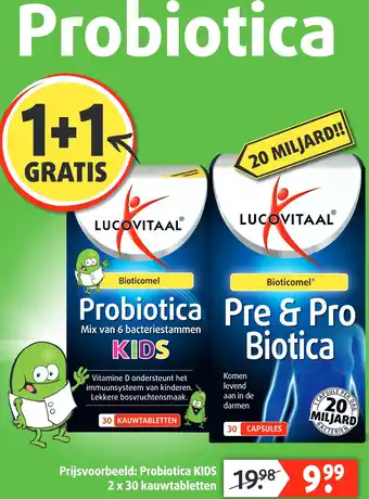 Lucovitaal Probiotica aanbieding