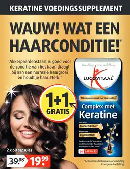 Lucovitaal KERATINE VOEDINGSSUPPLEMENT aanbieding