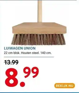 Kluswijs LUIWAGEN UNION aanbieding