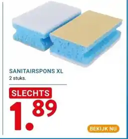 Kluswijs SANITAIRSPONS XL aanbieding