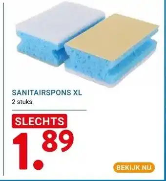 Kluswijs SANITAIRSPONS XL aanbieding