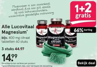 Etos Alle Lucovitaal Magnesium aanbieding