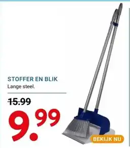 Kluswijs STOFFER EN BLIK aanbieding