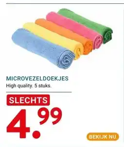 Kluswijs MICROVEZELDOEKJES aanbieding