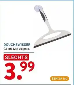 Kluswijs DOUCHEWISSER aanbieding