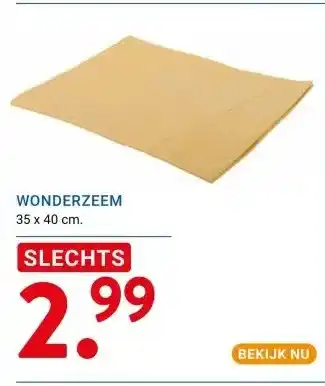 Kluswijs WONDERZEEM aanbieding