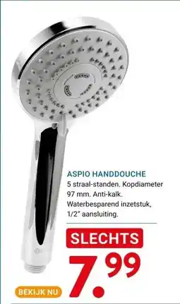 Kluswijs ASPIO HANDDOUCHE aanbieding