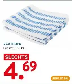 Kluswijs VAATDOEK aanbieding