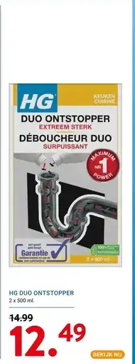 Kluswijs HG DUO ONTSTOPPER aanbieding