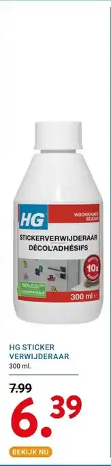 Kluswijs HG STICKER VERWIJDERAAR aanbieding