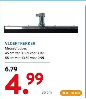 Kluswijs VLOERTREKKER aanbieding