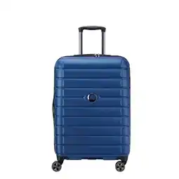 Bagageonline Delsey Shadow 5.0 4 Wheel Medium Trolley 66 cm Expandable Blue aanbieding