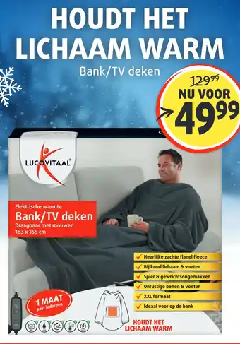 Lucovitaal HOUDT HET LICHAAM WARM aanbieding