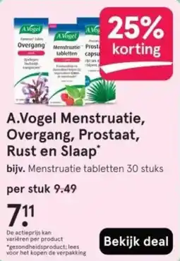 Etos A.Vogel Menstruatie, Overgang, Prostaat, Rust en Slaap aanbieding