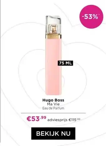 ICI Paris XL Hugo Boss Ma Vie Eau de Parfum aanbieding