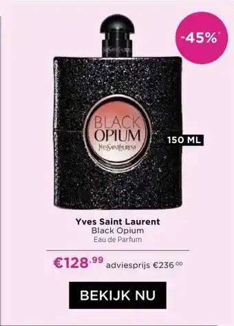 ICI Paris XL Yves Saint Laurent Black Opium Eau de Parfum aanbieding