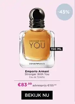 ICI Paris XL Emporio Armani Stronger With You Eau de Toilette aanbieding