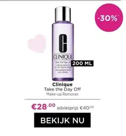 ICI Paris XL Clinique Take the Day Off Make-up Remover aanbieding