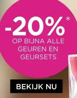 ICI Paris XL -20% OP BIJNA ALLE GEUREN EN GEURSETS aanbieding