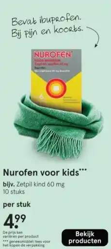 Etos Nurofen voor kids aanbieding