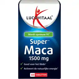 Albert Heijn Lucovitaal Super maca 1500mg aanbieding