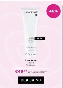 ICI Paris XL Lancôme Nutrix Rich Cream aanbieding