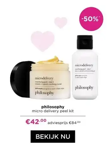 ICI Paris XL philosophy micro delivery peel kit aanbieding