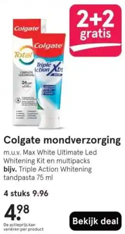 Etos Colgate mondverzorging aanbieding