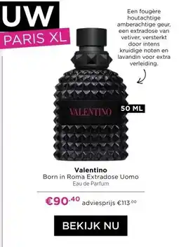 ICI Paris XL Valentino Born in Roma Extradose Uomo Eau de Parfum aanbieding