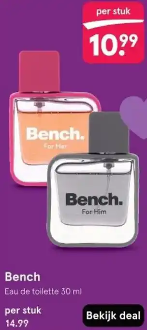 Etos Bench aanbieding