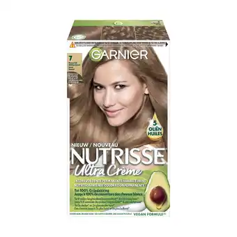 Wehkamp Garnier Nutrisse Ultra Crème haarkleuring - 7 Natuurlijk Blond aanbieding