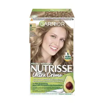 Wehkamp Garnier Nutrisse Ultra Crème haarkleuring - 8 Lichtlond aanbieding