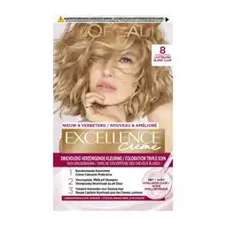 Wehkamp L'Oréal Paris Excellence Crème haarkleuring - 8 Lichtblond aanbieding