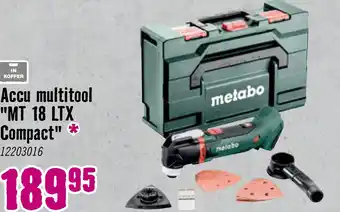 Hornbach METABO Accu multitool MT 18 LTX Compact (zonder accu) aanbieding