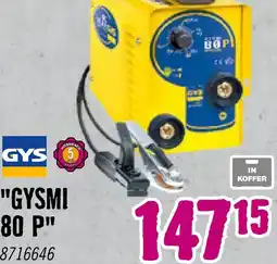 Hornbach GYS Lasinverter GYSMI 80P aanbieding