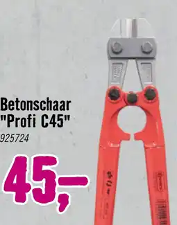 Hornbach CONNEX Betonschaar Profi C45 470 mm aanbieding