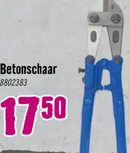 Hornbach CONNEX Betonschaar 450 mm aanbieding