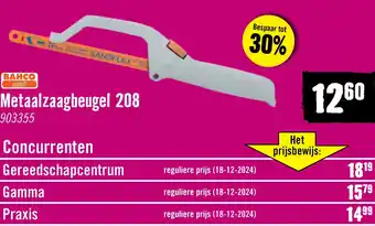 Hornbach BAHCO Junior metaalzaagbeugel 208 aanbieding