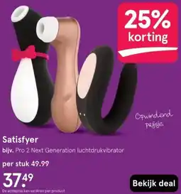 Etos Satisfyer aanbieding